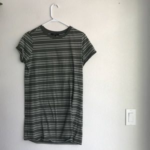 Comfortable green T-shirt dress!